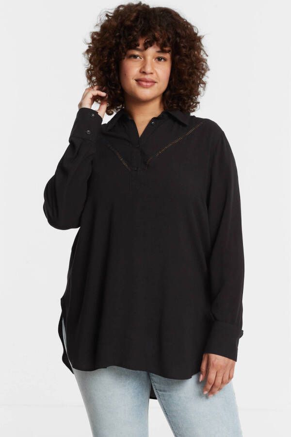 GREAT LOOKS Blouse zwart