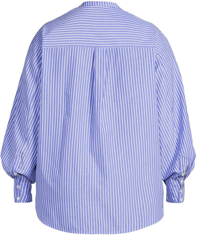 GREAT LOOKS blouse met strepenprint blauw wit - Foto 2