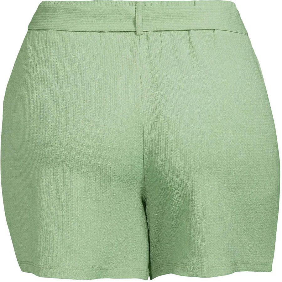 GREAT LOOKS crinkle korte broek lichtgroen - Foto 2