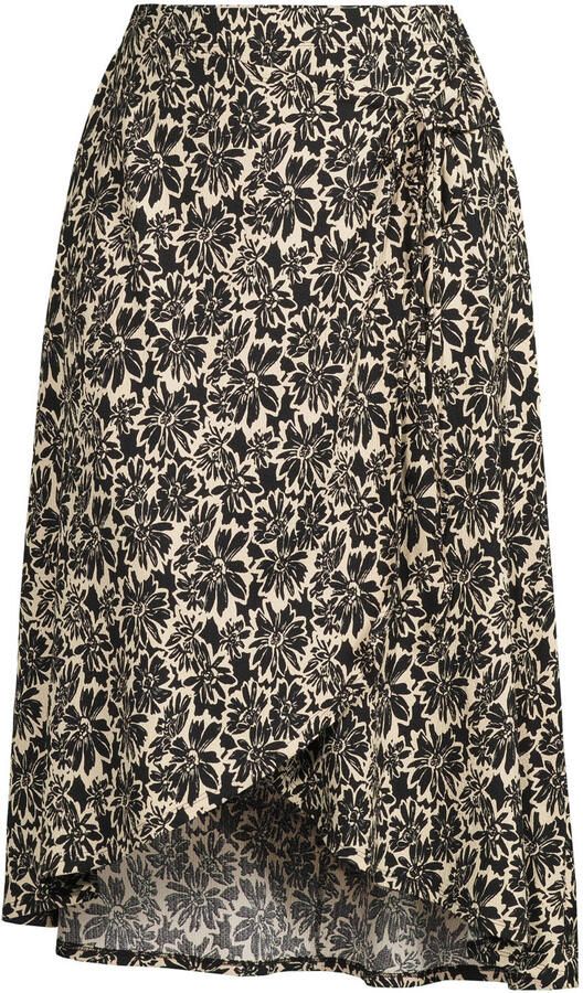GREAT LOOKS crinkle maxi wikkelrok met bloemenprint - Foto 3
