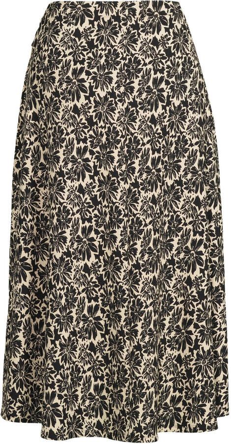 GREAT LOOKS crinkle maxi wikkelrok met bloemenprint - Foto 4