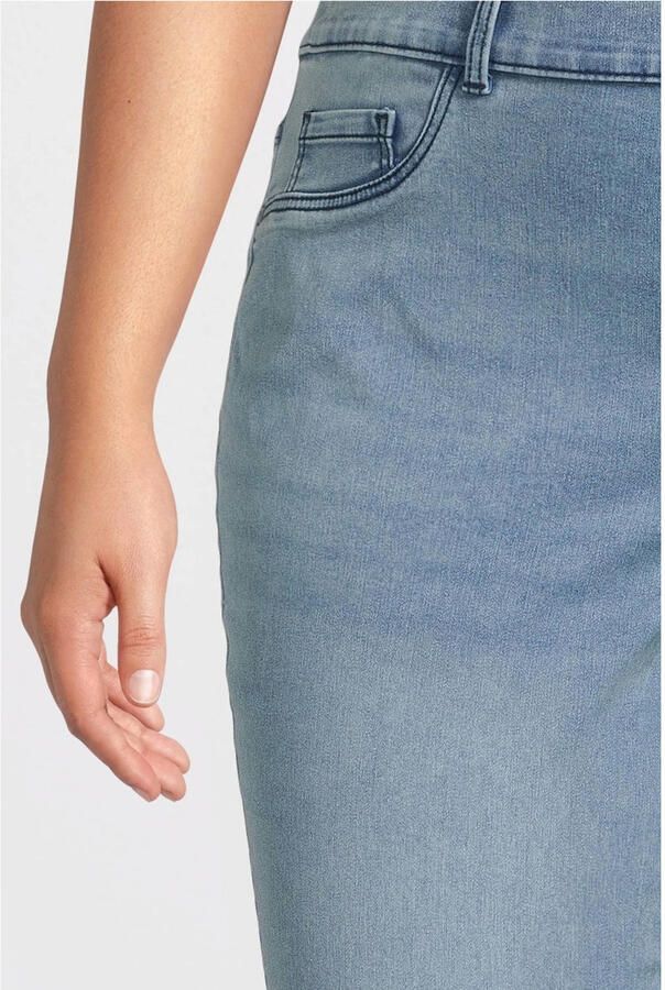 GREAT LOOKS high rise jegging lichtblauw