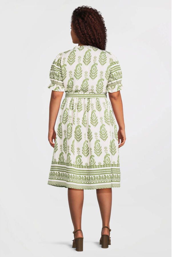 GREAT LOOKS midi jurk met all-overprint - Foto 2