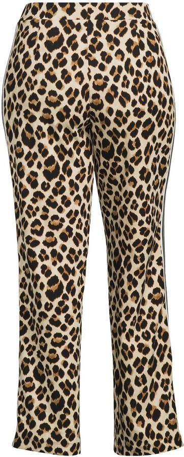 GREAT LOOKS straight fit broek met tape detail panterprint - Foto 3