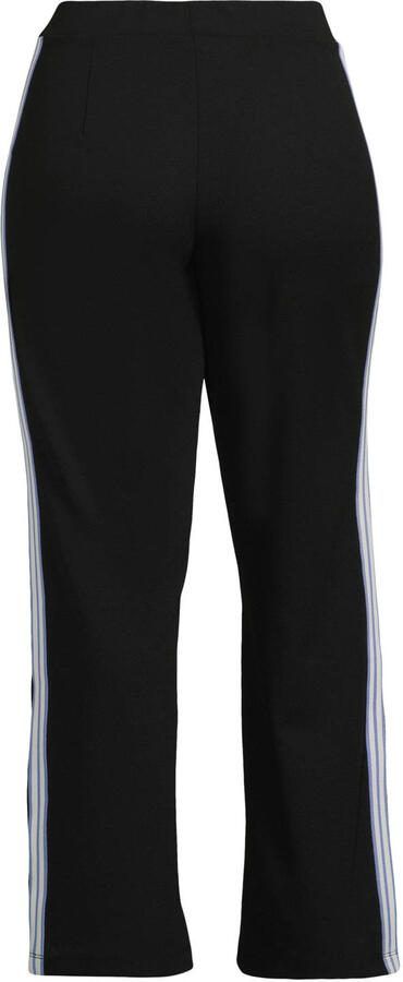 GREAT LOOKS straight fit broek met tape detail zwart - Foto 2