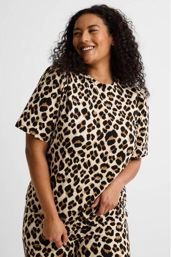 GREAT LOOKS top met panterprint - Foto 3