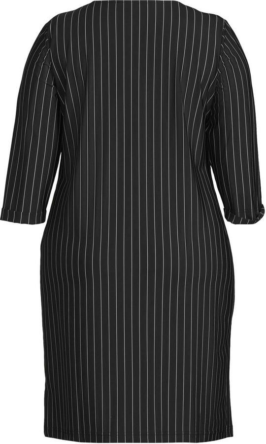GREAT LOOKS travel tuniek met strepenprint zwart wit - Foto 3