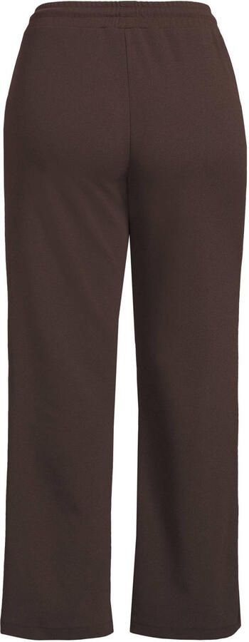 GREAT LOOKS wide leg broek donkerbruin - Foto 3