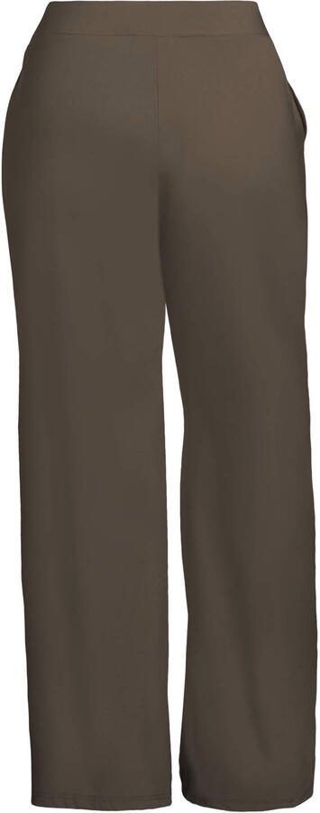 GREAT LOOKS wide leg travel broek olijfgroen - Foto 2