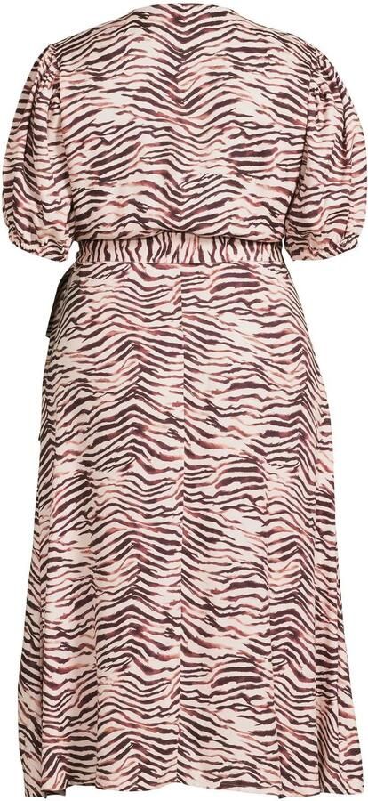 GREAT LOOKS wikkeljurk met zebraprint - Foto 3