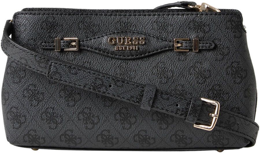 GUESS crossbody tas Katya met logoprint antraciet - Foto 3
