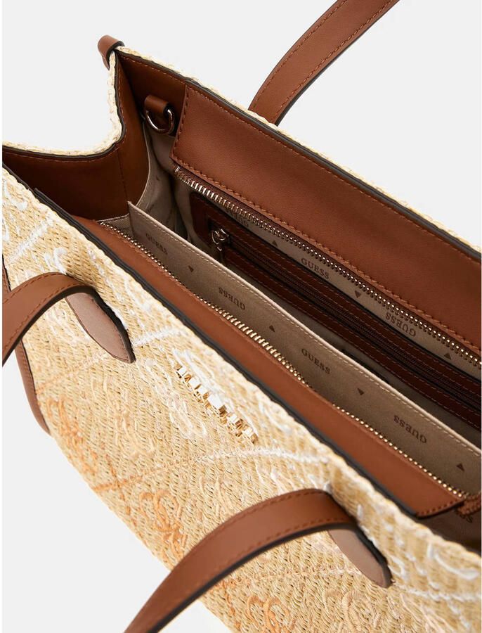 GUESS handtas Silvana naturel cognac - Foto 2