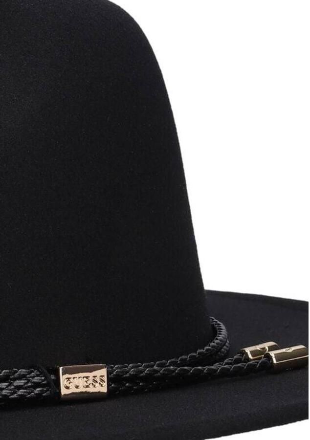 GUESS Hoeden Fedora Hat Zwart - Foto 2
