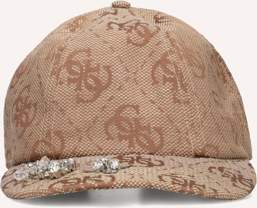 GUESS Petten Audrey Logo Jacq Basebal Cap Beige One size