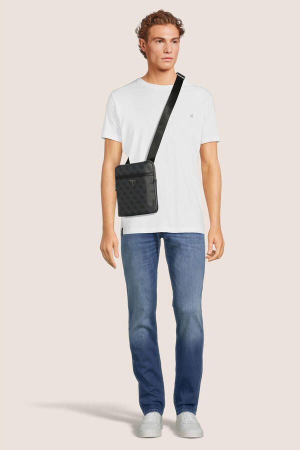 Guess Zwarte Schoudertas Vezzola Smart Crossbody Flat - Foto 2