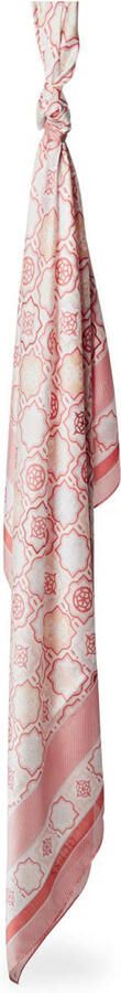 GUESS sjaal met all-over print roze - Foto 2