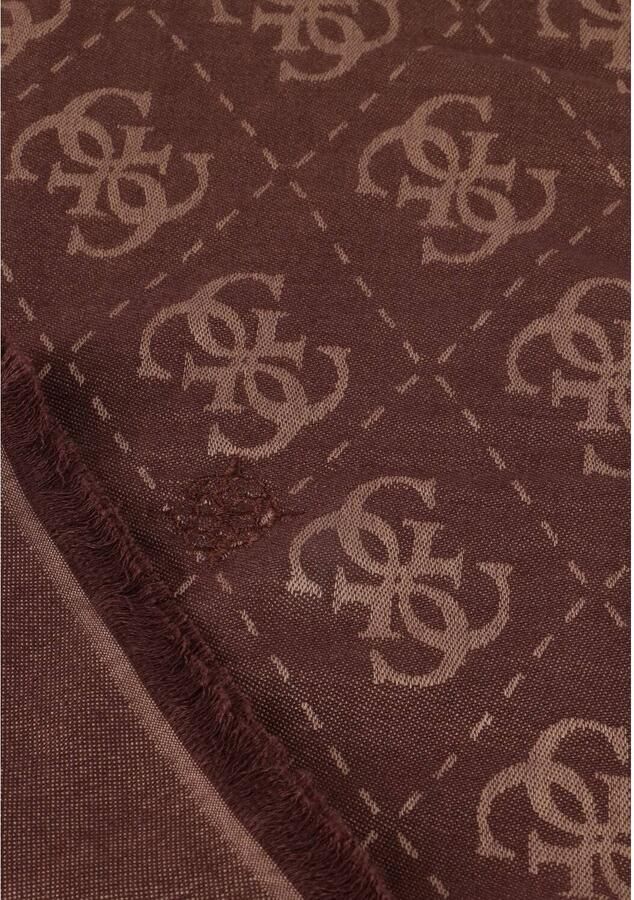 GUESS Sjaals Jacquard Scarf 70x180 Camel One size - Foto 2