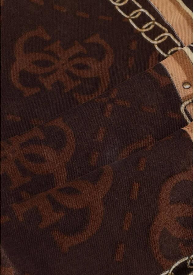 GUESS Sjaals Lindsey Printed Kefiah 120x120 Bruin - Foto 2