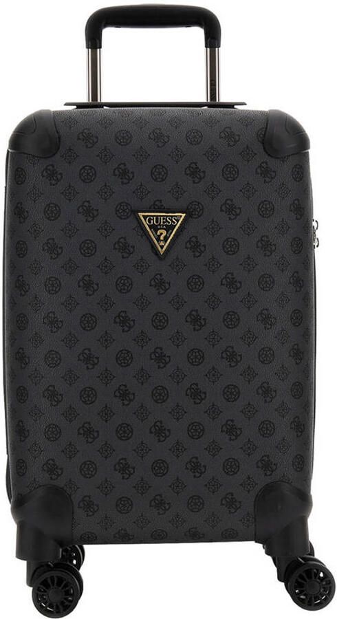 GUESS trolley Berta 55 cm. met logoprint antraciet - Foto 3