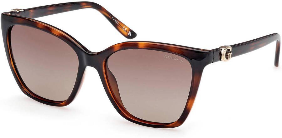 GUESS zonnebril GU00191 met tortoise print bruin