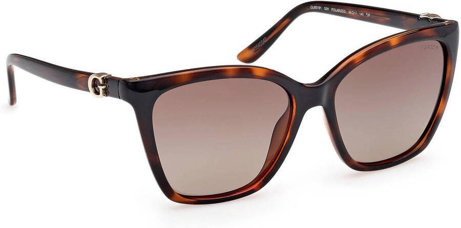 GUESS zonnebril GU00191 met tortoise print bruin - Foto 3