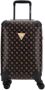 GUESS trolley Wilder 46 cm. met logoprint donkerbruin - Thumbnail 1