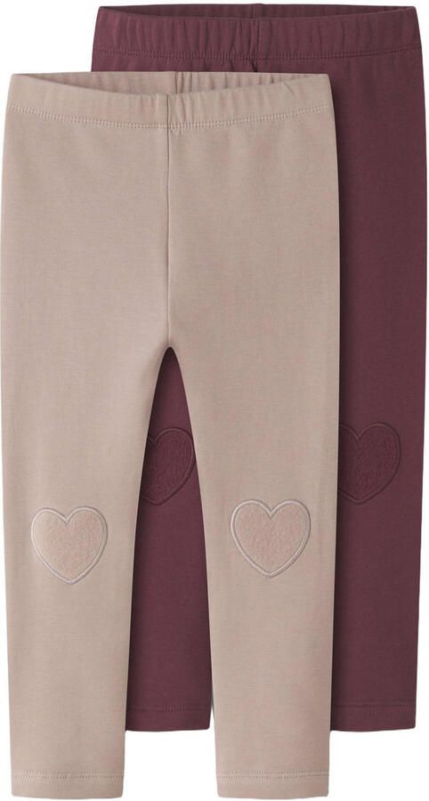 GUPPY MINI legging lichtroze Meisjes Stretchkatoen Effen