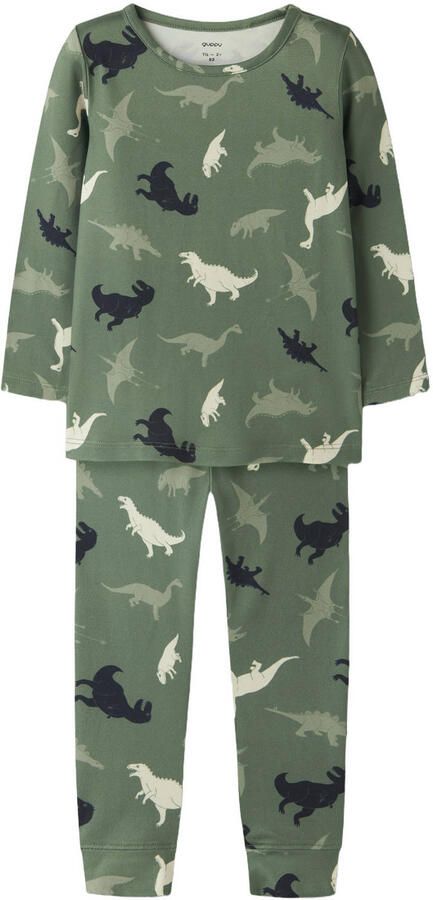 GUPPY MINI pyjama met print groen