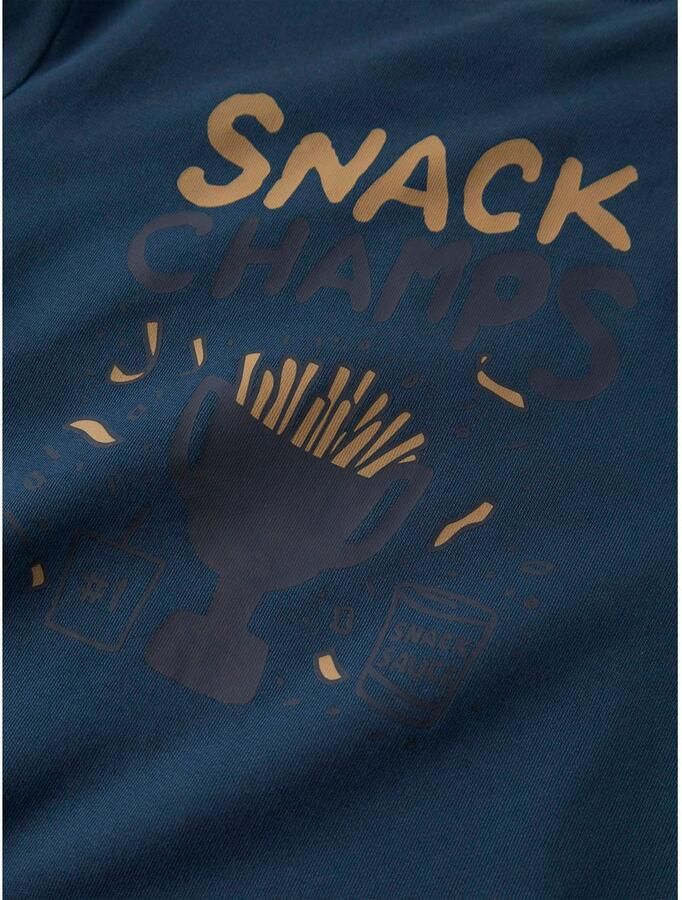GUPPY MINI sweater met backprint blauw - Foto 3