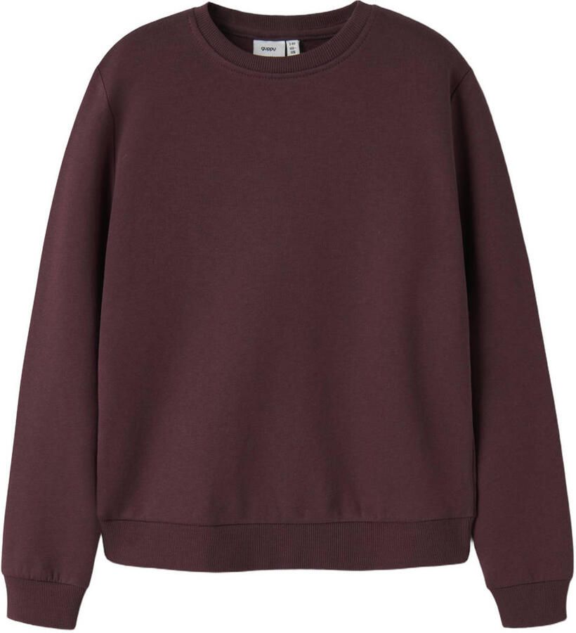 GUPPY MINI sweater met backprint donkerrood - Foto 2