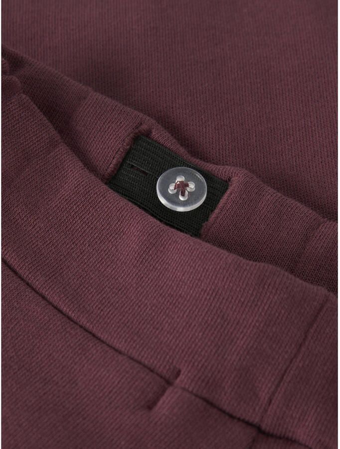 GUPPY MINI sweatpants donkerrood Broek Meisjes Katoen Effen - Foto 2
