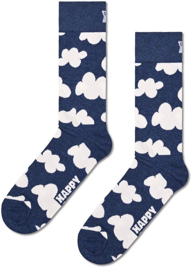 Happy Socks giftbox sokken Bike set van 4 blauw - Foto 2