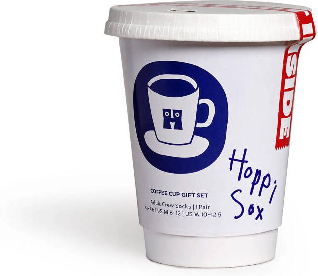 Happy Socks giftbox sokken Coffee Cup beige - Foto 3