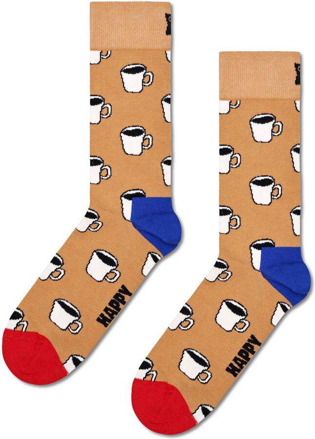 Happy Socks giftbox sokken Coffee Cup beige - Foto 2
