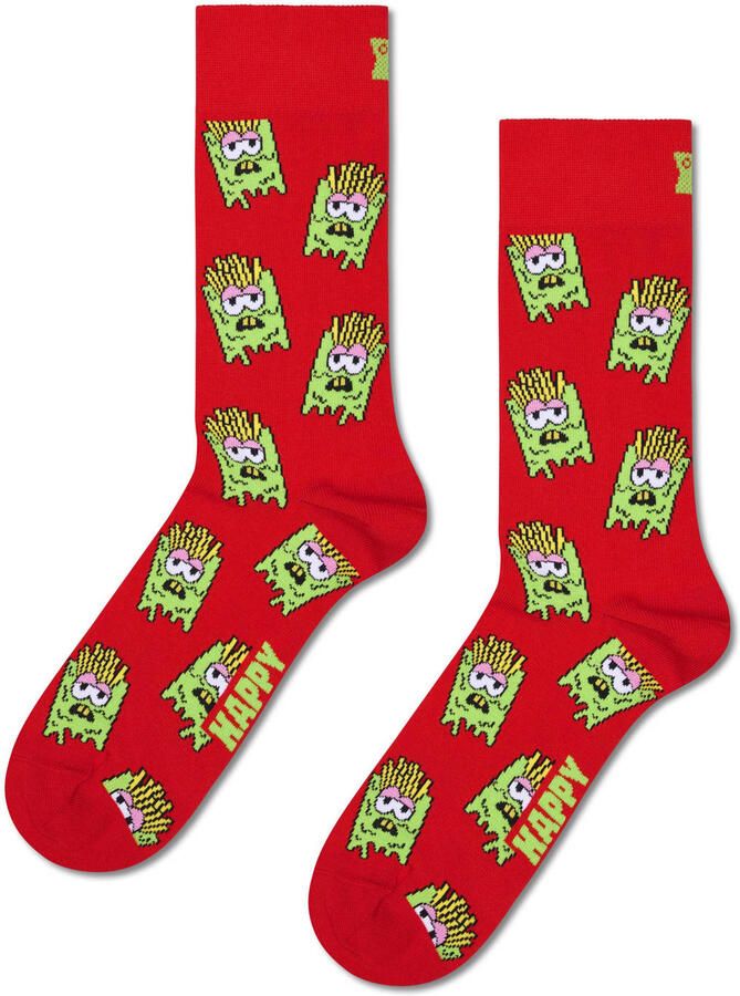 Happy Socks giftbox sokken Hangry Meal multi (set van 3) - Foto 2