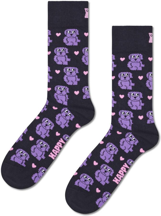 Happy Socks giftbox sokken Love Tickets zwart (set van 2) - Foto 3