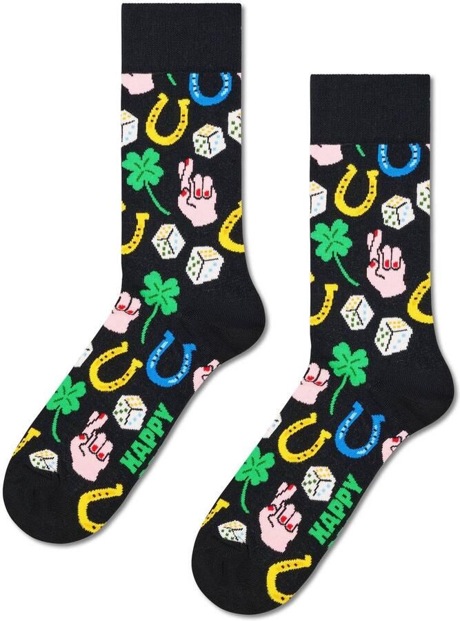 Happy Socks giftbox sokken Luckiest multi Katoen All over print maat 41-46 - Foto 2