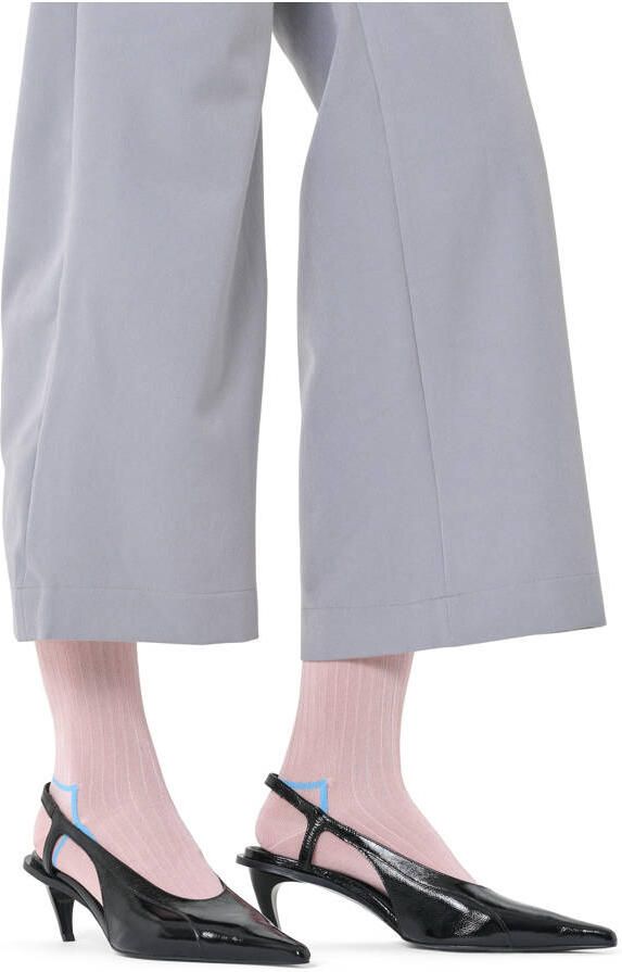 Happy Socks sokken Contrast Stripe roze - Foto 2