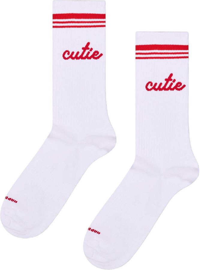 Happy Socks sokken Cutie wit