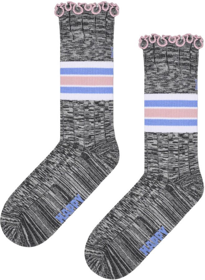 Happy Socks sokken Fairy grijs