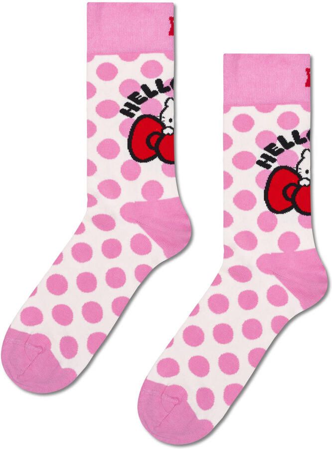 Happy Socks Sokken van Katoenmix Model 'HELLO KITTY'