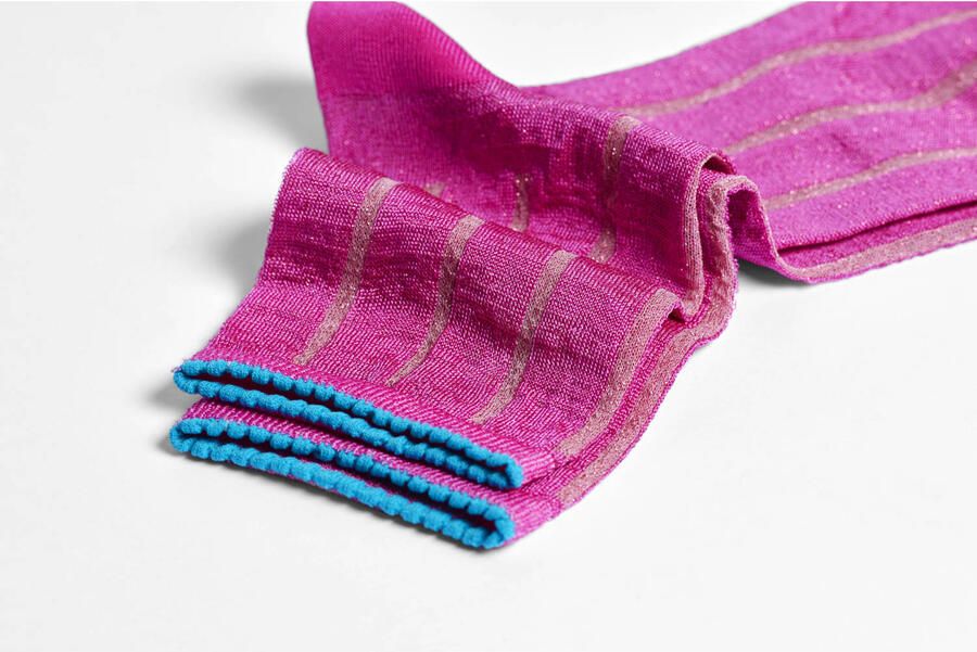 Happy Socks sokken Lily Short roze - Foto 2