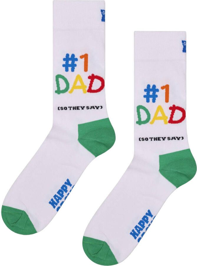 Happy Socks Sokken met labelprint