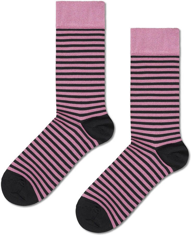 Happy Socks sokken Small Stripe roze