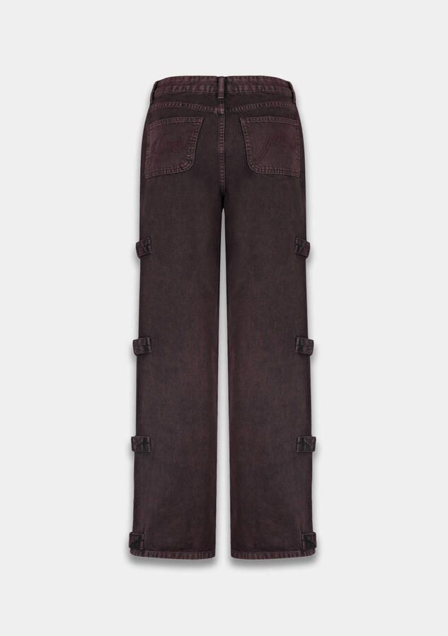 HARPER & YVE BELLA-PA wide leg jeans aubergine - Foto 2