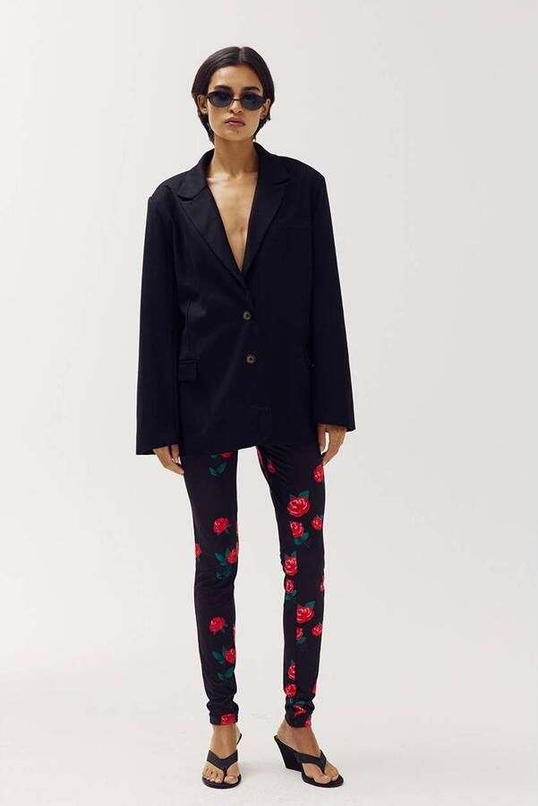 HARPER & YVE blazer met open rug zwart - Foto 3