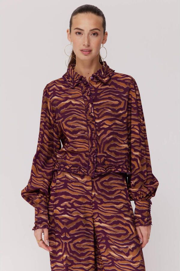 HARPER & YVE blouse bruin