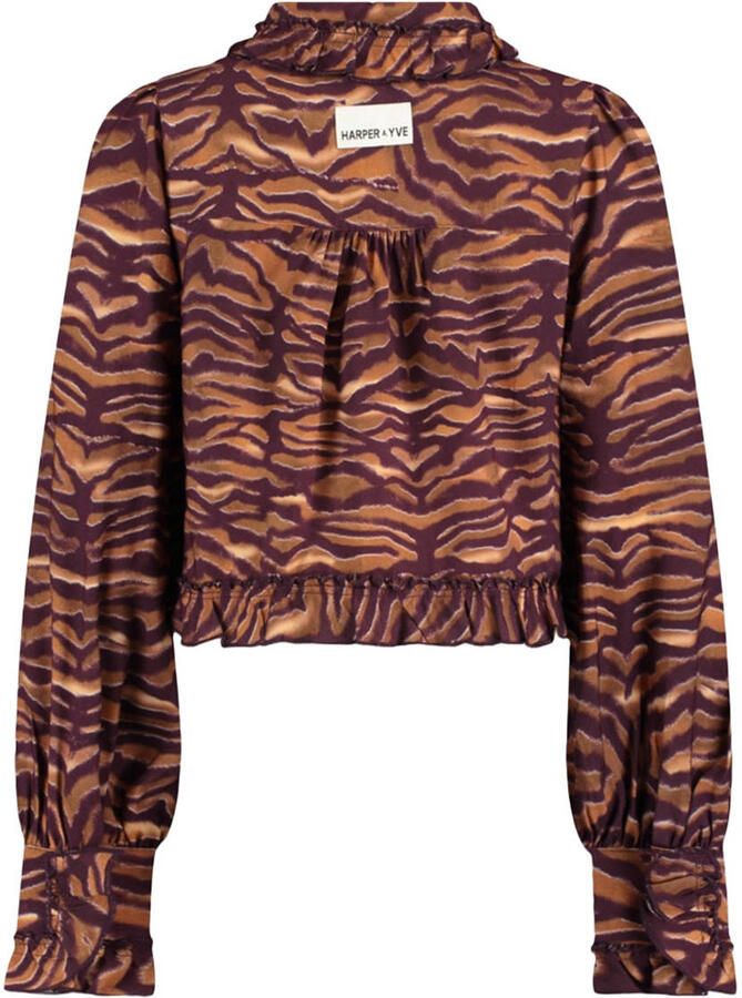 HARPER & YVE blouse bruin - Foto 2