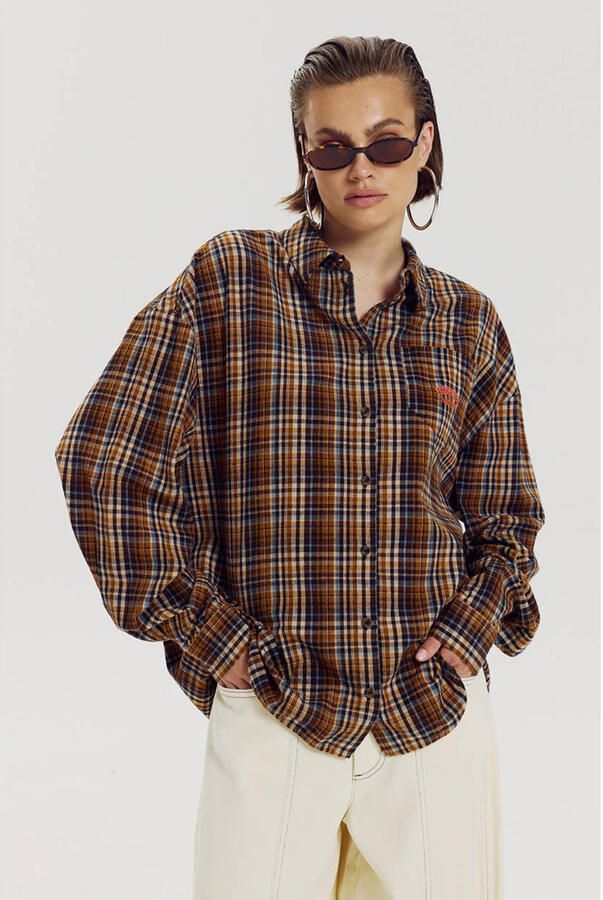 HARPER & YVE Dames Blouses Melina-ls Bruin - Foto 4