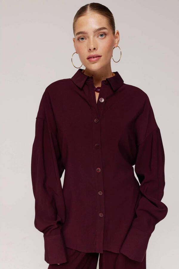 HARPER & YVE Dames Blouses Helena-ls Paars - Foto 6